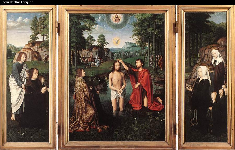 DAVID, Gerard Triptych of Jan Des Trompes  sdf